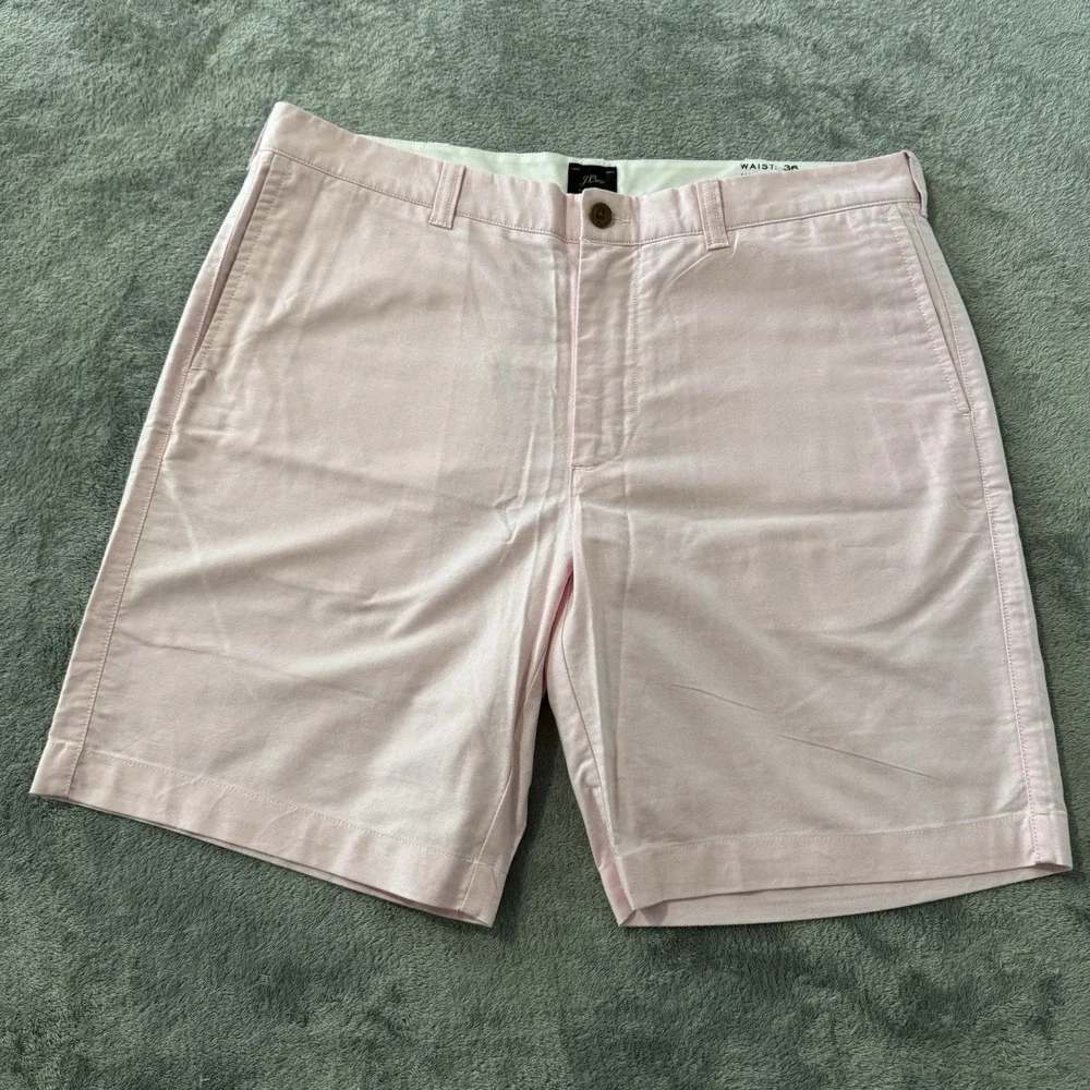 J Crew Stretch Chino Shorts Men's Size 36 9